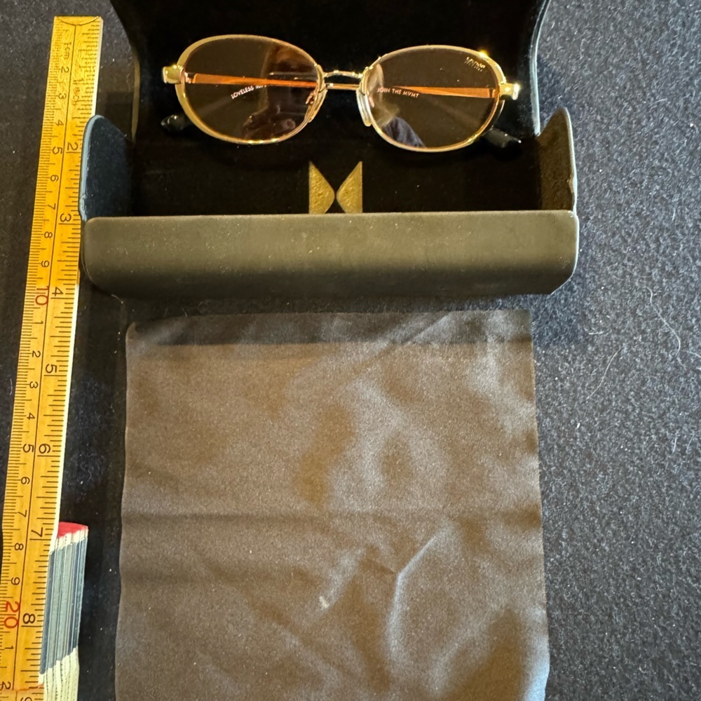 Stylish Gold Sunglasses by MVMT
